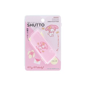 【ステーショナリー】マイメロディ 開梱カッター＆レターオープナーSHUTTO