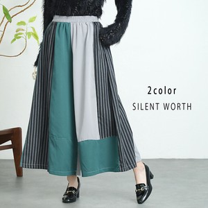 【SALE】パッチワークフレアパンツ♪
