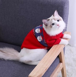 服 猫 クリスマス セーター ベッド用品 22Y0040G#BQQ581