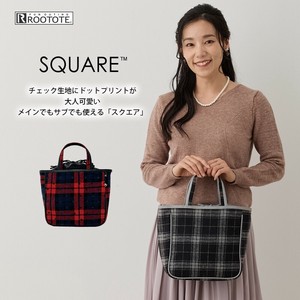 トートバッグ LT.SQスクエア.DotCheckドットチェック-A