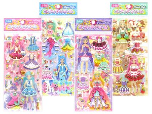 【着せ替え遊びが楽しめるシールです】コーディネートシール