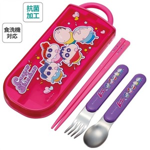 【スケーター】抗菌 食洗機 対応 スライド式 トリオセット【クレヨンしんちゃん 25】日本製