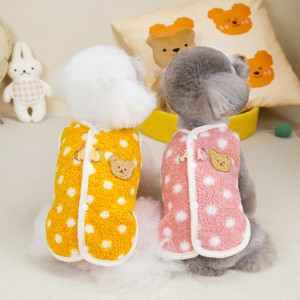 Dog Clothes Polka Dots Bear
