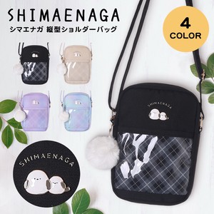 Shoulder Bag Crossbody Polyester Shimaenaga Lightweight Check [2024 NEW]