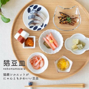 【日本製】かわいい猫柄 豆皿