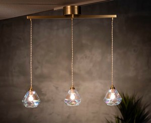 3灯 OL-002/3FL 照明 ペンダント ライト インテリア  ガラス 家具 店舗 備品 什器 ダイニング