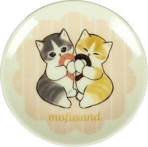 【mofusand】スイーツにゃん 豆皿(ドーナッツ)