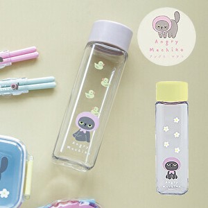 【熱中症対策】【お弁当】【ねこ】アングリーマチコ／クリアボトル