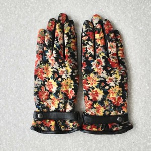 Gloves Gloves Floral Pattern