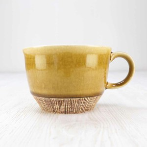 Mino ware Mug Mustard