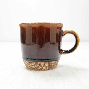 美浓烧 马克杯 棕色