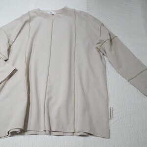 切り替えロッククルーロング（rolled crew long）2024AW
