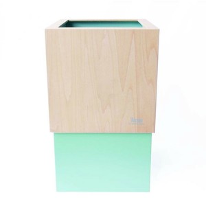 W CUBE Mサイズ ダブルキューブM ダストボックス 4L Pbg ペールブルーグリーン YK09-020