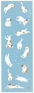 日本製 made in japan 手ぬぐい ゆるねこ NZ013