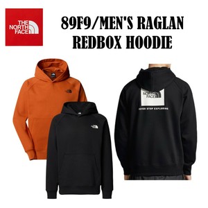 THE NORTH FACE(ザノースフェイス) パーカー 89F9/MEN'S RAGLAN REDBOX HOODIE