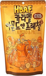 ギリム キャラメルアーモンド&プレッツェル 210g 韓国お菓子 韓国ナッツの人気シリーズ