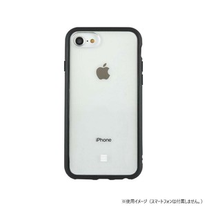 IIIIfitClear iPhoneSE(第3・2世代)/8〜6・6s対応ケース ブラック IFT-111BK