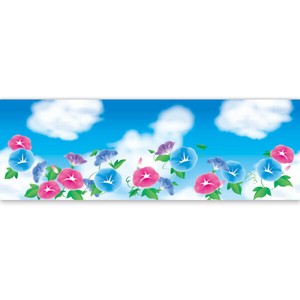 ラウンドシート 夏イメージ（朝顔）