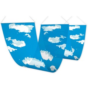 二連ペナント 空と雲