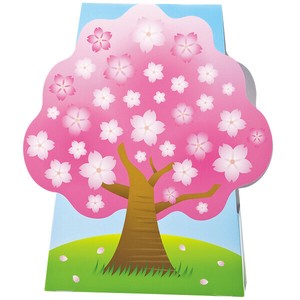 紙製 桜立ち木POP