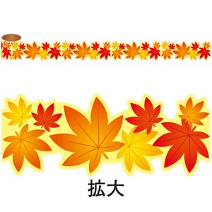 かんたんロールシール もみじ