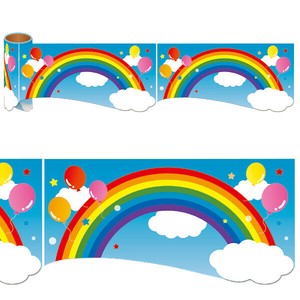 かんたんロール幕 空と虹