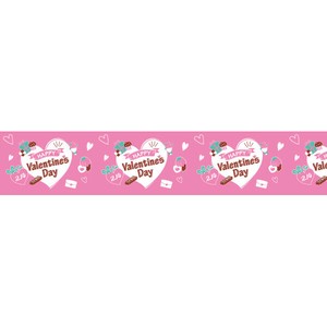 ビニール幕 HAPPY Valentines Day