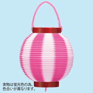 ポリ豆提灯（コンビ） ピンク