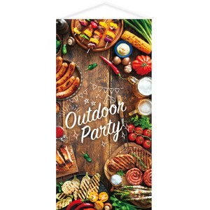 Outdoor Partyタペストリー（防炎加工）