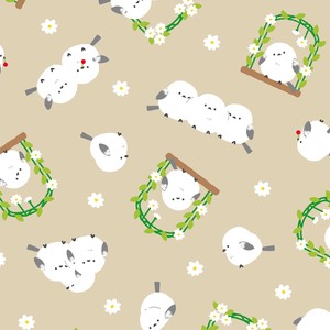 【生地】 【雑貨】【カワイイ】 【小物】【布】【シマエナガ】【2024年新作】