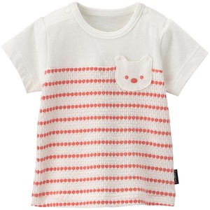 Babies Top Jacquard Pocket Short Sleeve