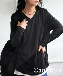 T 恤/上衣 V领 女士 antiqua