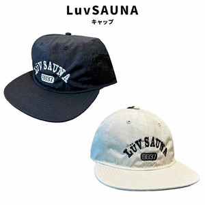 LuvSAUNA ラブサウナ キャップ 帽子 フリーサイズ 撥水 アウトドア 可愛い 銭湯 サウナ 温泉 お風呂