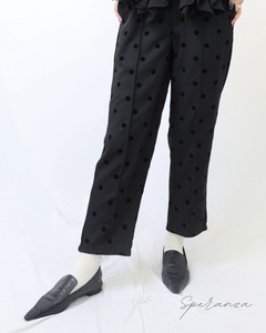 サイドパイピングドットセンタープレスパンツ