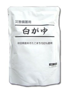 賞味期限5年間　災害備蓄用白がゆ（レトルト）