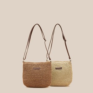 ショルダーバッグ レディース ファッション 草編み  YEA1323