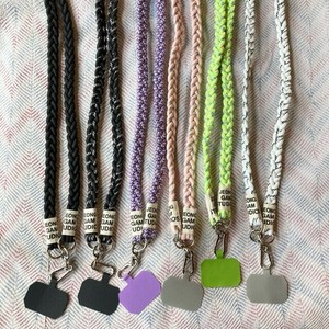 Phone Strap Pink Purple Shoulder Strap 6-colors