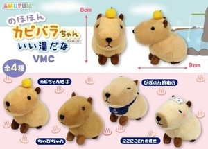 Animal/Fish Plushie/Doll Stuffed toy Nohohon Kapibara-chan