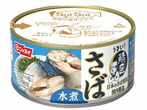 ニッスイ スイスイオープン さば水煮 T2号缶x24