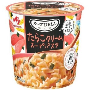 味の素 クノールスープDELI たらこクリームスープパスタ 豆乳仕立て 44.2gx6