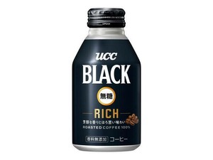 UCC BLACK 無糖 リッチ 缶 275gx24