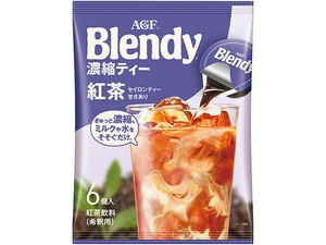 AGF ブレンディポーション 濃縮紅茶 6個x12