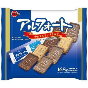 ブルボン アルフォート ファミリーサイズ 168gx12
