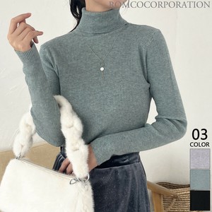 Sweater/Knitwear Knit Tops Turtle Neck [2024 NEW]