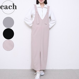 再入荷　新色 前後2wayジャンスカ　サロペ　コンビネゾン　ワンピース　each東京