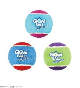 GiGwi ギグウィ　犬用おもちゃ ギグウィ パピーテニスボール 3P GW6435