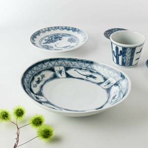 Mino ware Main Plate Japanese Tableware Dinosaur Made in Japan