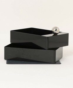 《 aimoha home 》収納ケース 回転 2段 小物 収納 メイク収納 ジュエリートレイ アクセサリー収納
