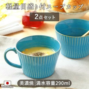 Mino ware Mug 290ml Set of 2