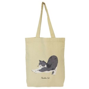 【トートバッグ】キャットマルシェ A4トート イエロー ねこ